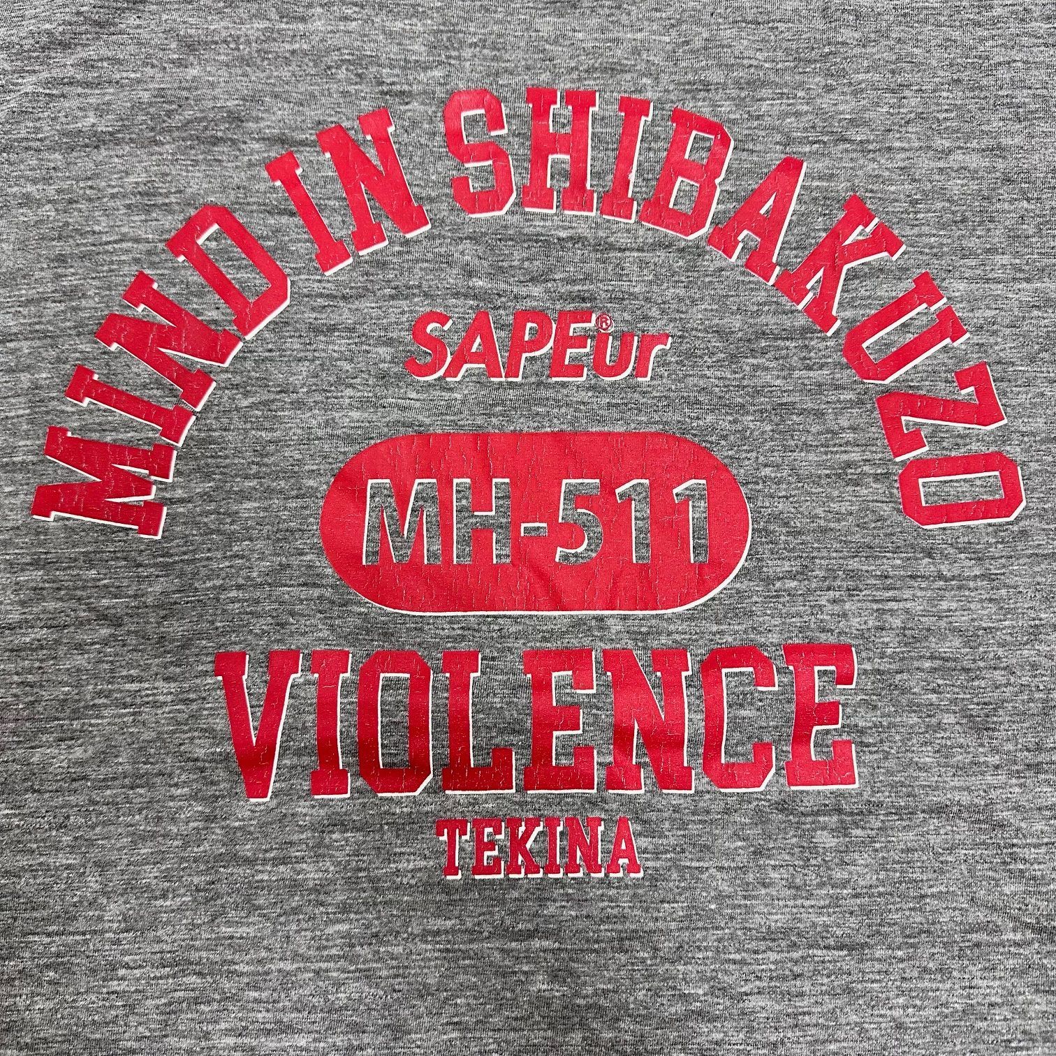 SAPEur MASATOSHI HAMADA MIS-college Logo Tee 浜田雅功 コラボ