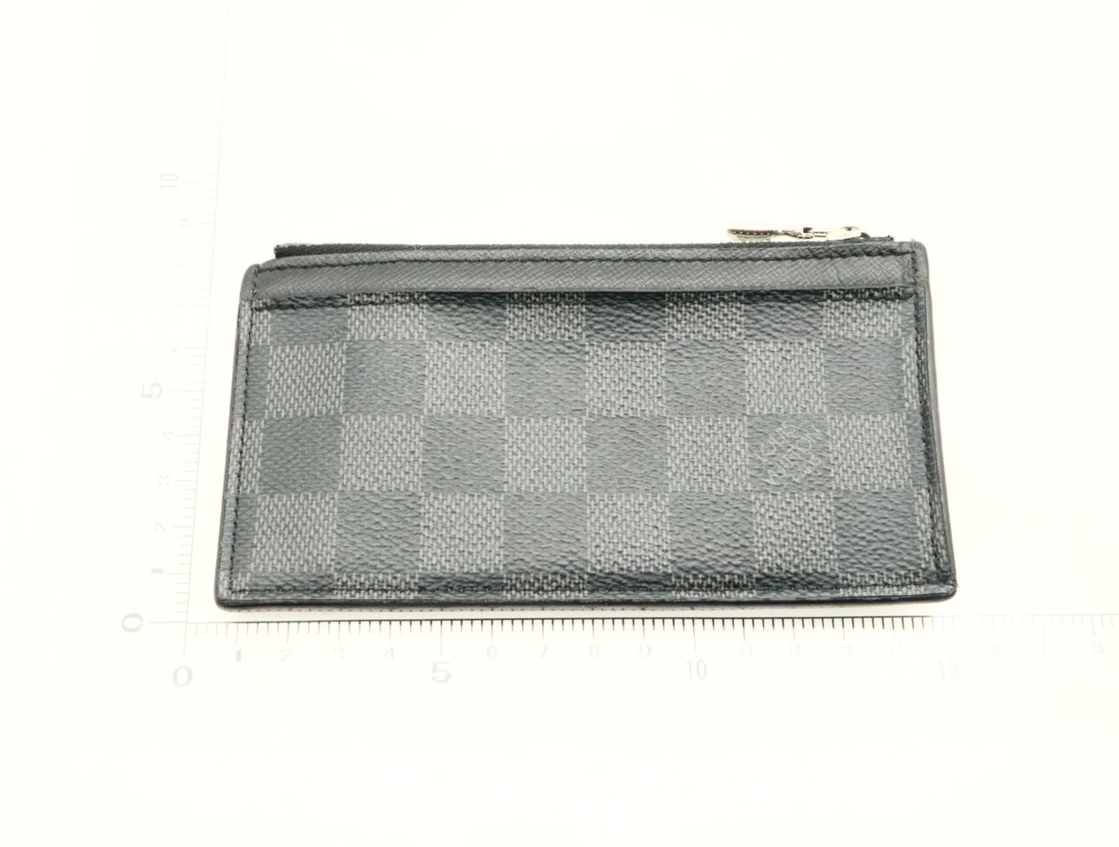 ヴィトン ダミエグラフィット コインカードホルダー N 64038 ノワール フラグメントケース