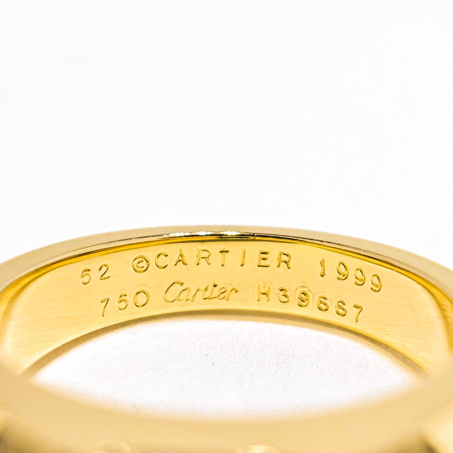 ⚪︎Cartier カルティエ タンク シトリン YG750 8.9g 12号 - メルカリ