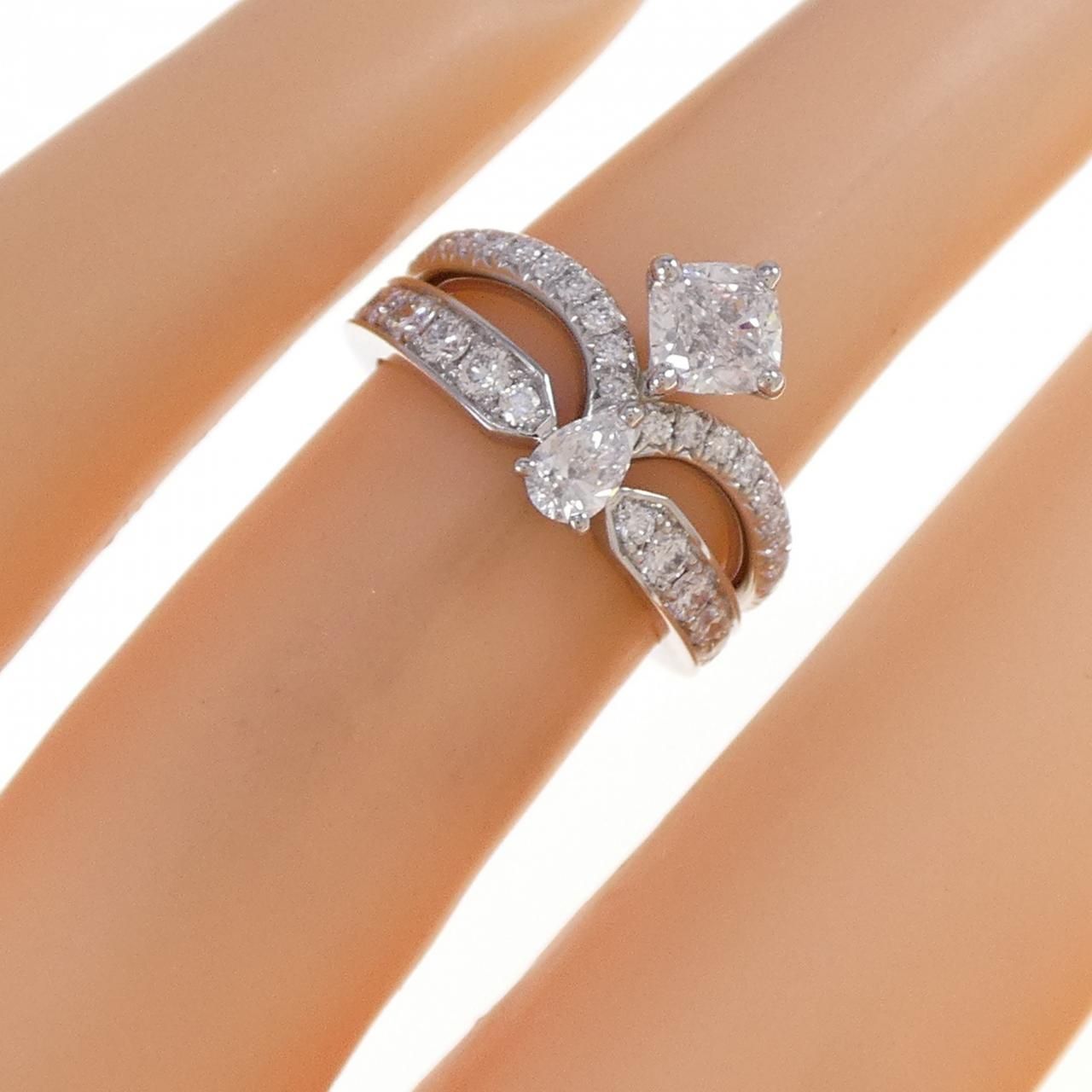 ショーメ ジョゼフィーヌ エクラ リング 0.51CT F VS1 - メルカリ