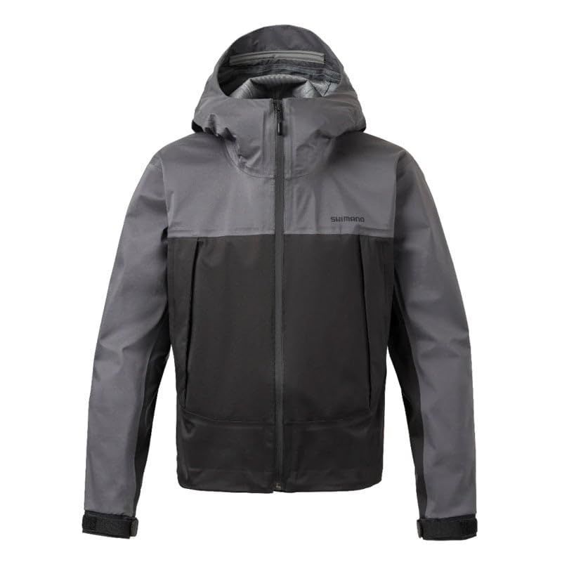 Color チャコールブラック_Size M シマノ ショートレインジャケット チャコールブラック RA-025W M