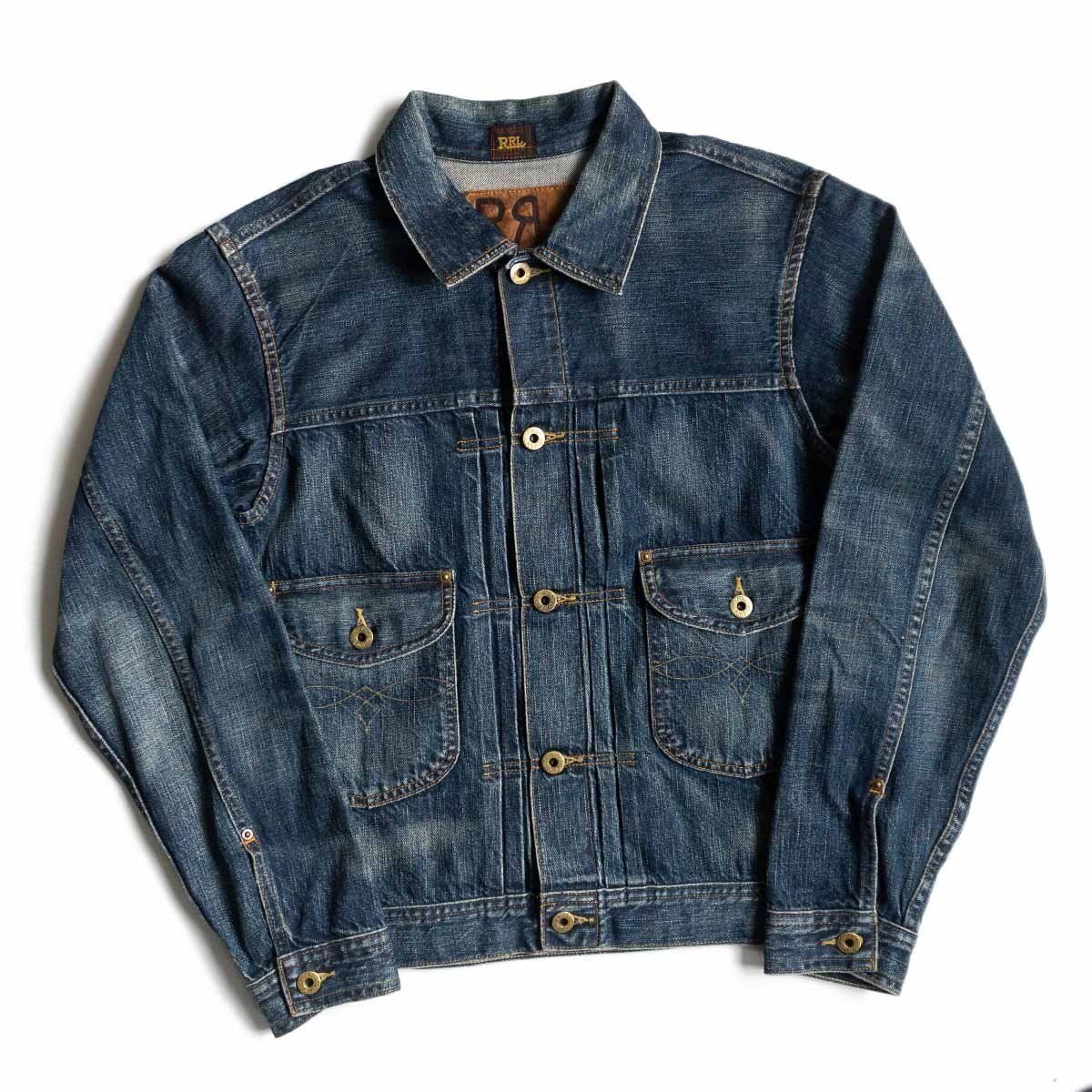 ダブルアールエル　カウボーイ　デニムジャケット　1 RRL (ダブルアールエル) Cowboy Denim Jacket カウボーイデニム