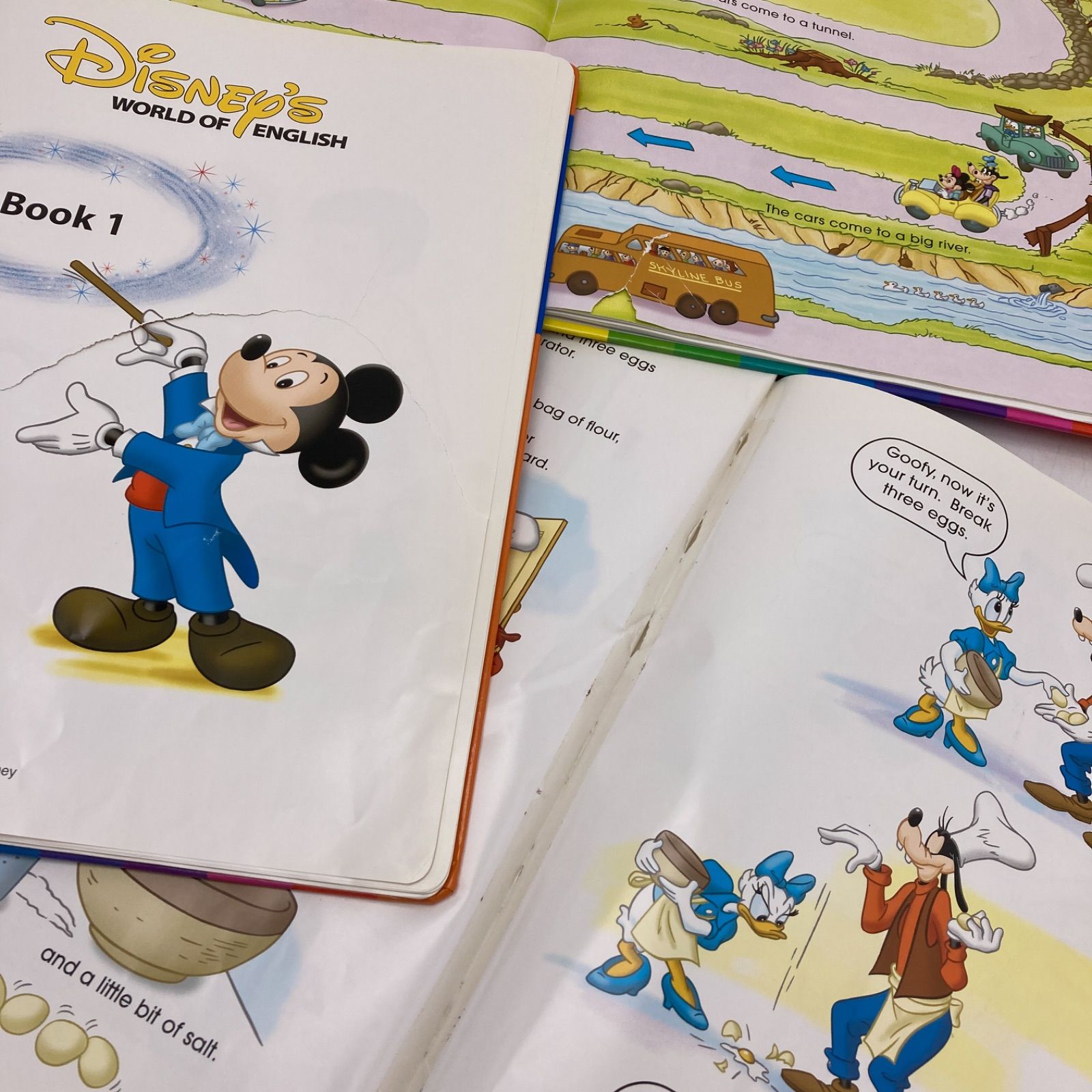 2016年購入 メインプログラムセット　絵本　CD　DVD24枚　新子役　字幕あり　ディズニー英語システム　DWE　Disney　ワールドファミリー　 中古　411121