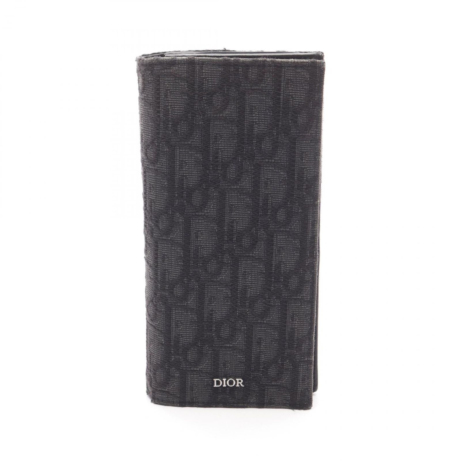 CHRISTIAN DIOR クリスチャンディオール オブリーク 二つ折り財布  