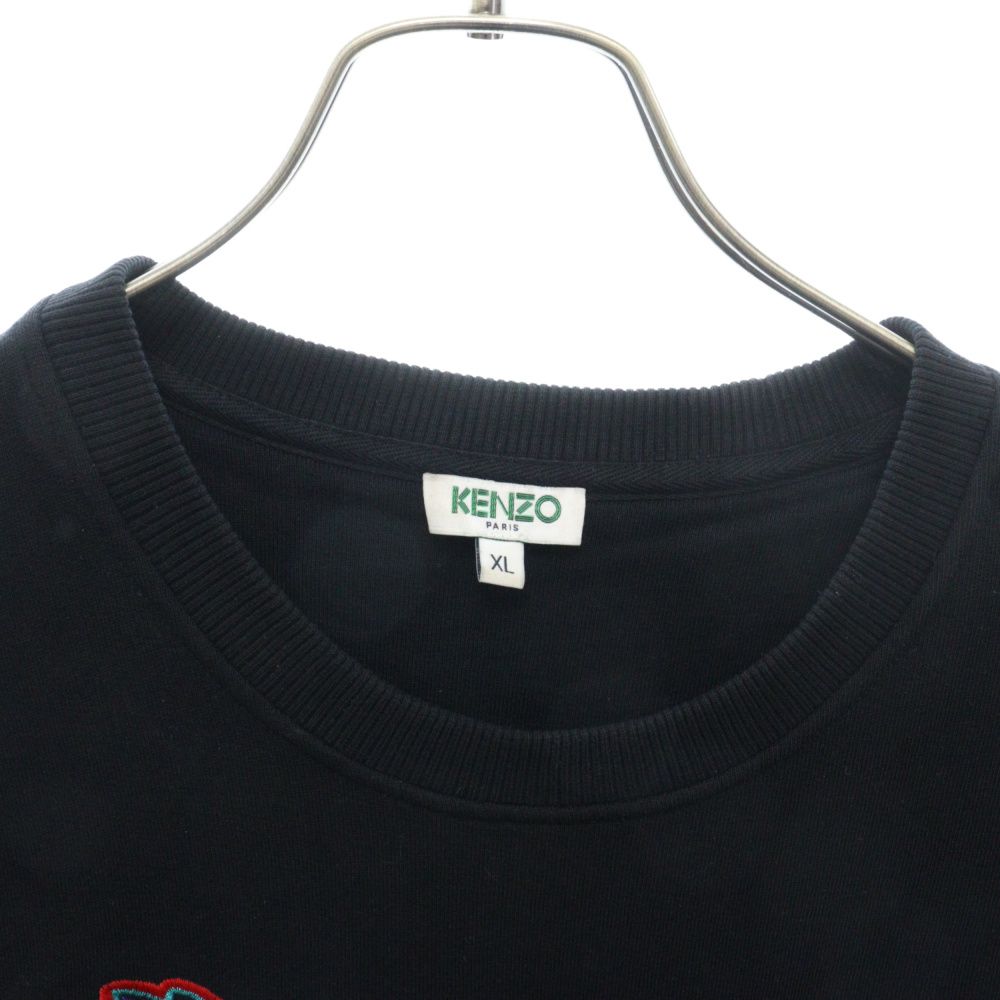 KENZO (ケンゾー) 20SS CLASSIC TIGER SWEATSHIRT クラシック タイガー クルーネックスウェットトレーナー ブラック  F965SW0124X7 - メルカリ