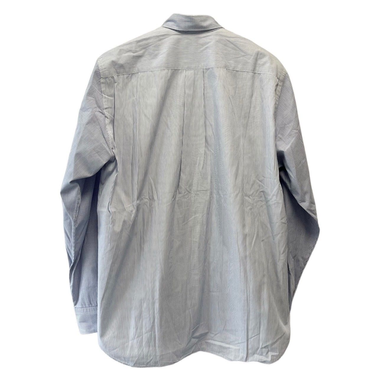 田中オム　ベージュ 長袖シャツ ストライプ袖 田中オム ベージュ 長袖シャツ ストライプ袖 ブランド古着】COMME des