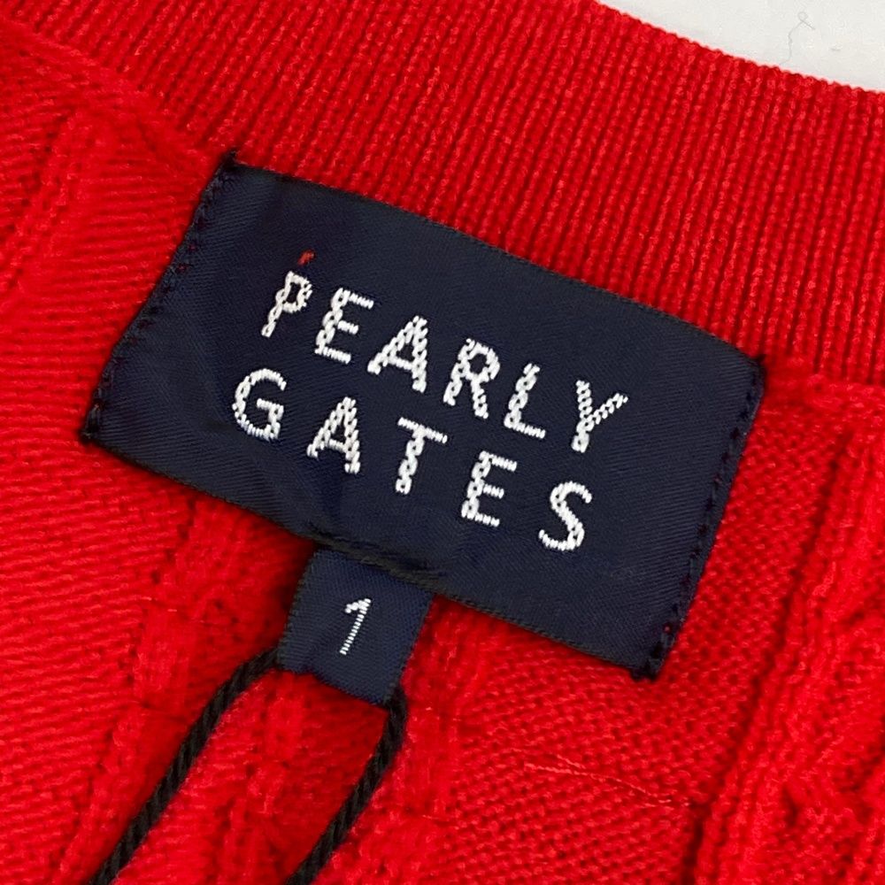 サイズ：1 PEARLY GATES パーリーゲイツ 2023年モデル Vネック ニット