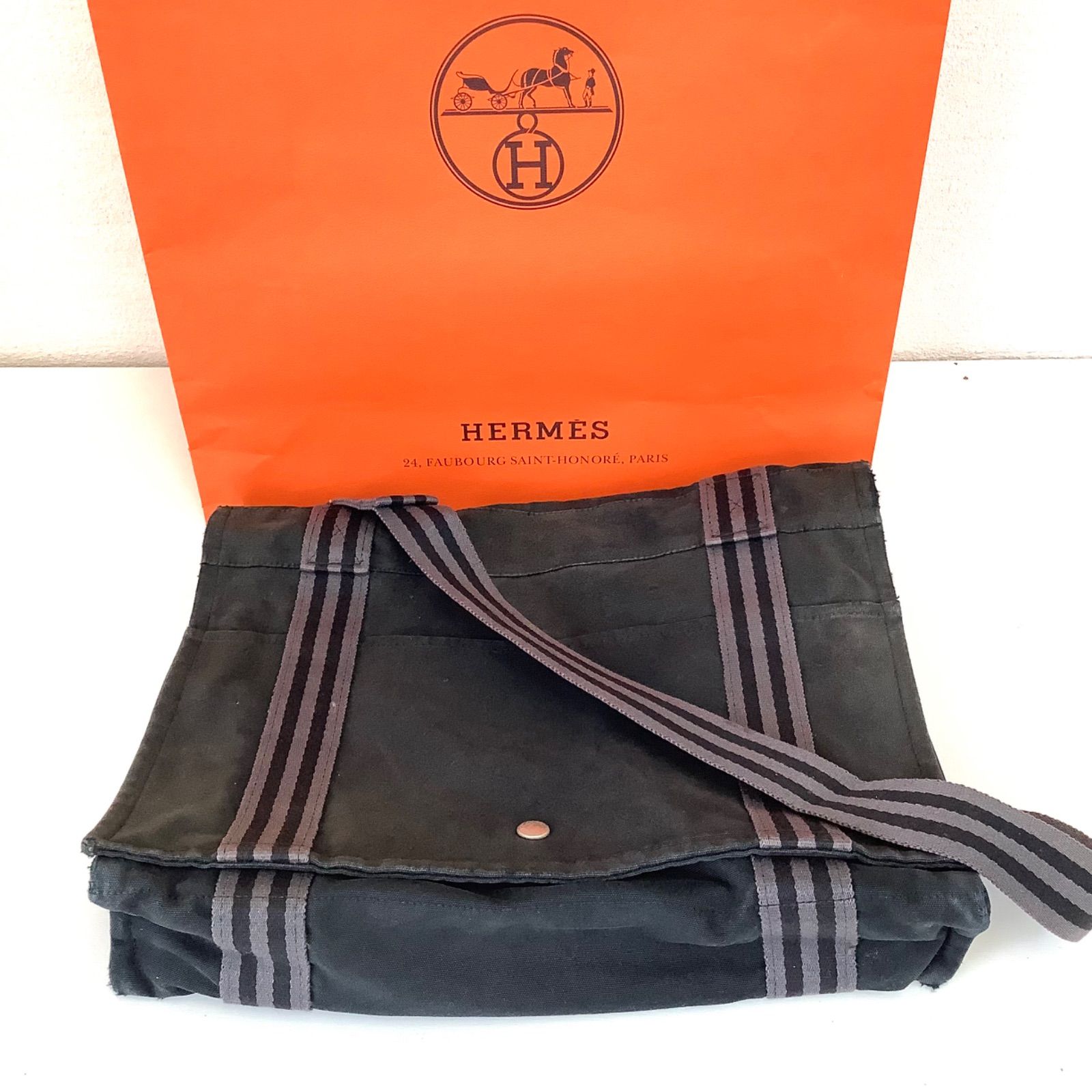 HERMES エルメス フールトゥ バサスMM ショルダーバッグ - メルカリ