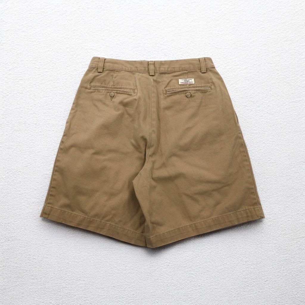 90s Polo by RalphLauren TYLER SHORT ポロチノ Polo by Ralph Lauren 90年代 ポロチノ 2タック ショートパンツ