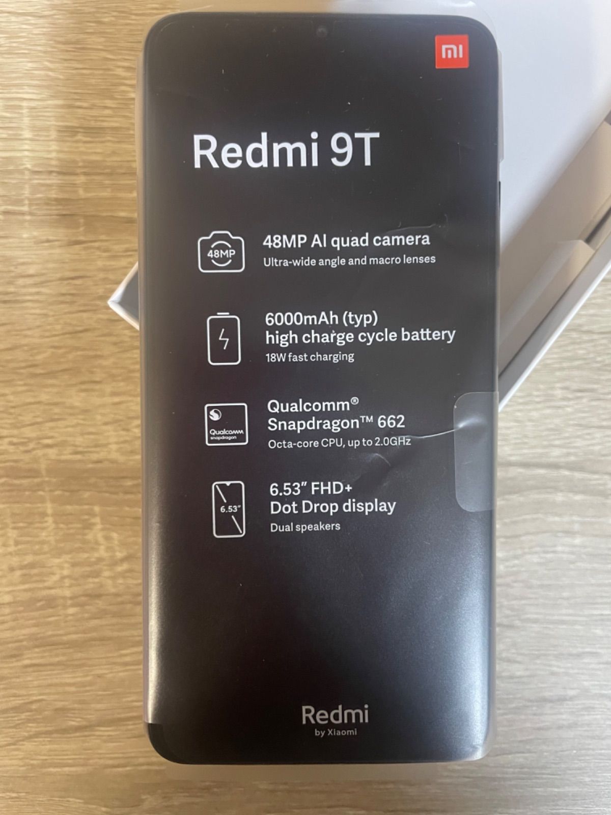 Xiaomi Redmi 9T 64GB SIMフリー レドミ カーボングレー - library 