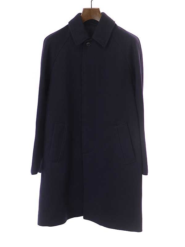 COMOLI コモリ 15AW CAVALIER MELTON BALCOLLAR COAT メルトン