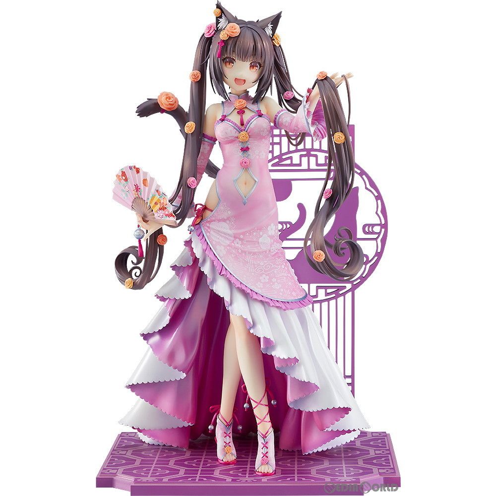 ネコぱら ショコラ バニラ 華ロリVer. セット グッドスマイルカンパニー ネコぱら」より「ショコラ 華ロリVer.」＆「バニラ 華ロリVer