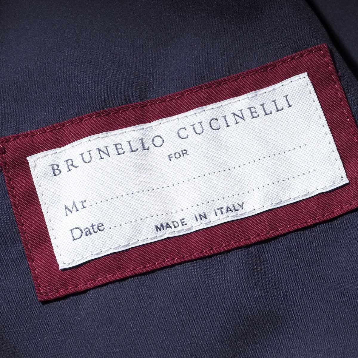 ブルネロクチネリ ストライプブルゾン BRUNELLO CUCINELLI