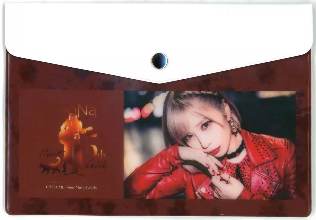 ReoNa × Giftole 限定コラボグッズ エンベロープフラットケース 中古】雑貨 ReoNa エンベロープフラットケース A(レッド