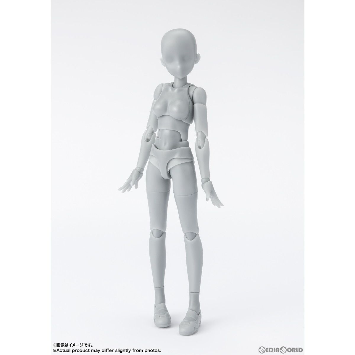 S.H.Figuarts フィギュアーツ ボディちゃん -スクールライフ- Edition DX SET Gray Color Ver. 完成品 可動フィギュア バンダイスピリッツ