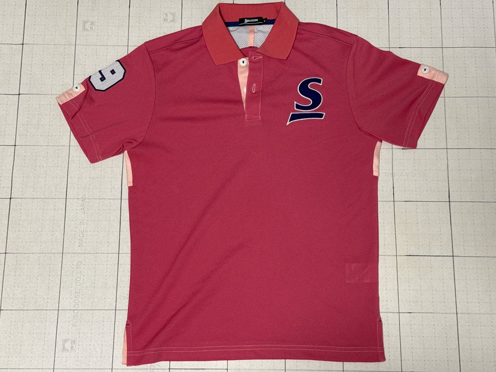 ハ2508-5-5069 スリクソン SRIXON ポロシャツ ピンク M - メルカリ