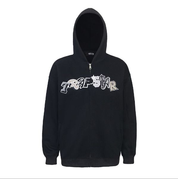 TRAPSTAR ブラックパーカーセットアップ 【公式通販】