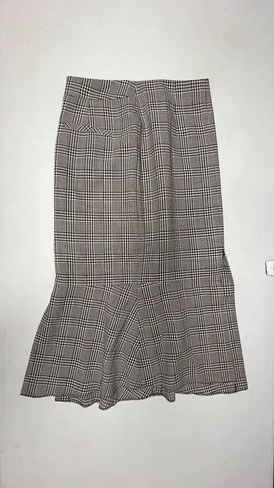 9594 回 The HANDSOME TIME タイム 春 秋 レディース ミディ スカート 25 インチ