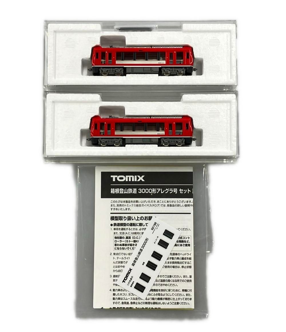 TOMIX 箱根登山鉄道 3000形アレグラ号セット 箱根登山電車 3000形アレグラ号セット｜製品情報｜製品検索
