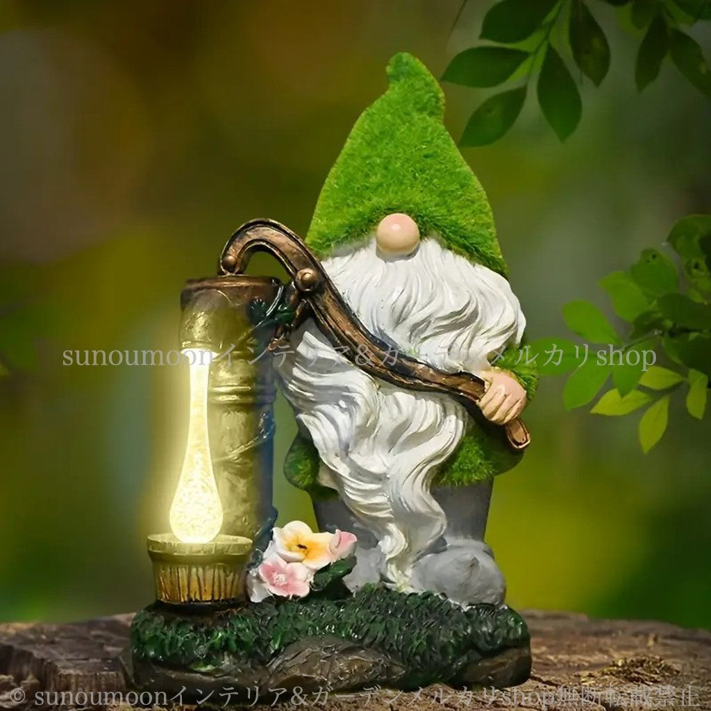 ガーデン雑貨 雑貨 置物 インテリア ソーラー 庭の装飾 おしゃれ ガーデンオーナメント ガーデニング 小人 ハンモック ガーデンインテリア お洒落 ガーデンオブジェ ガーデン ノーム 4-7