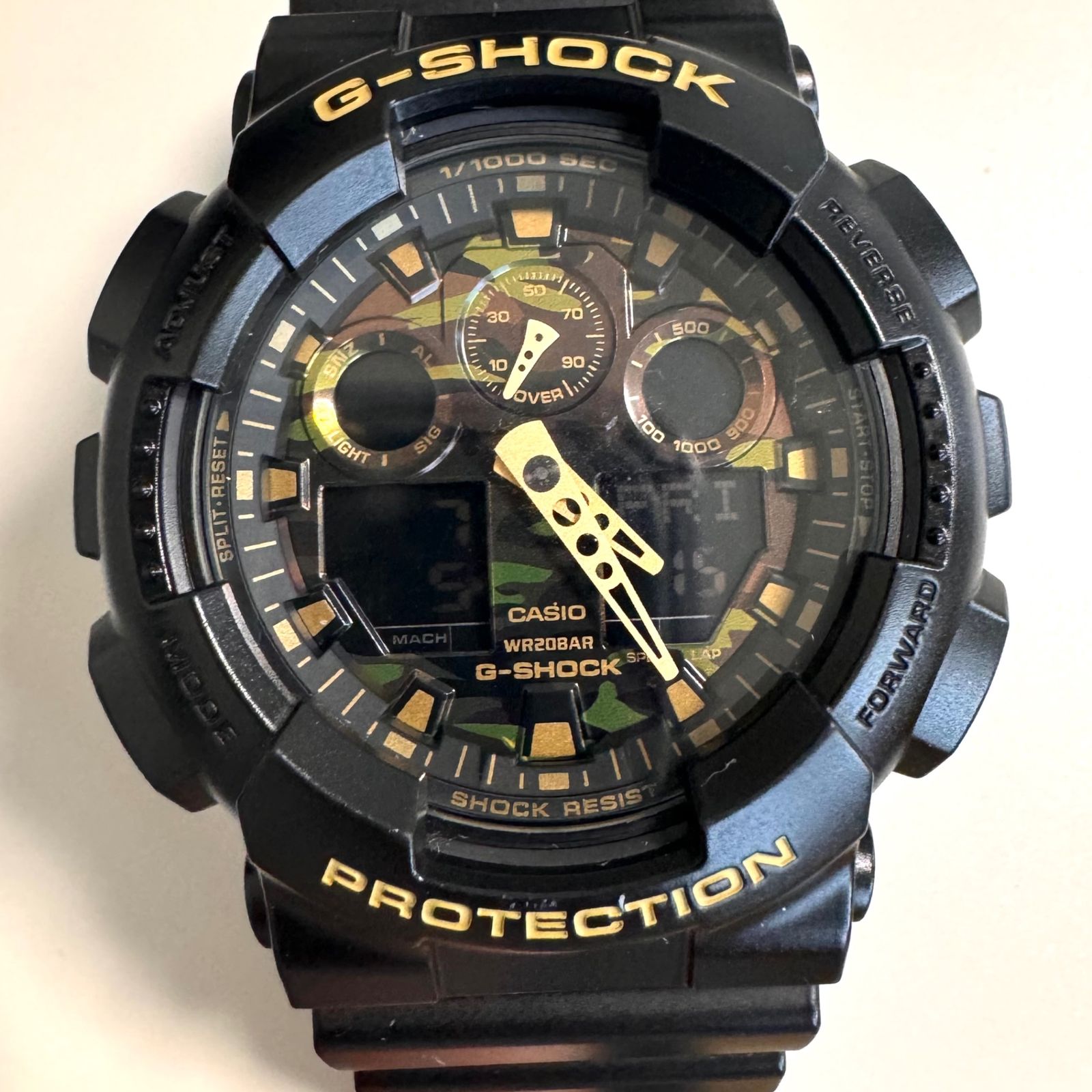 美品・電池交換】カシオ ジーショック G-SHOCK GA-100CF-1A9JF