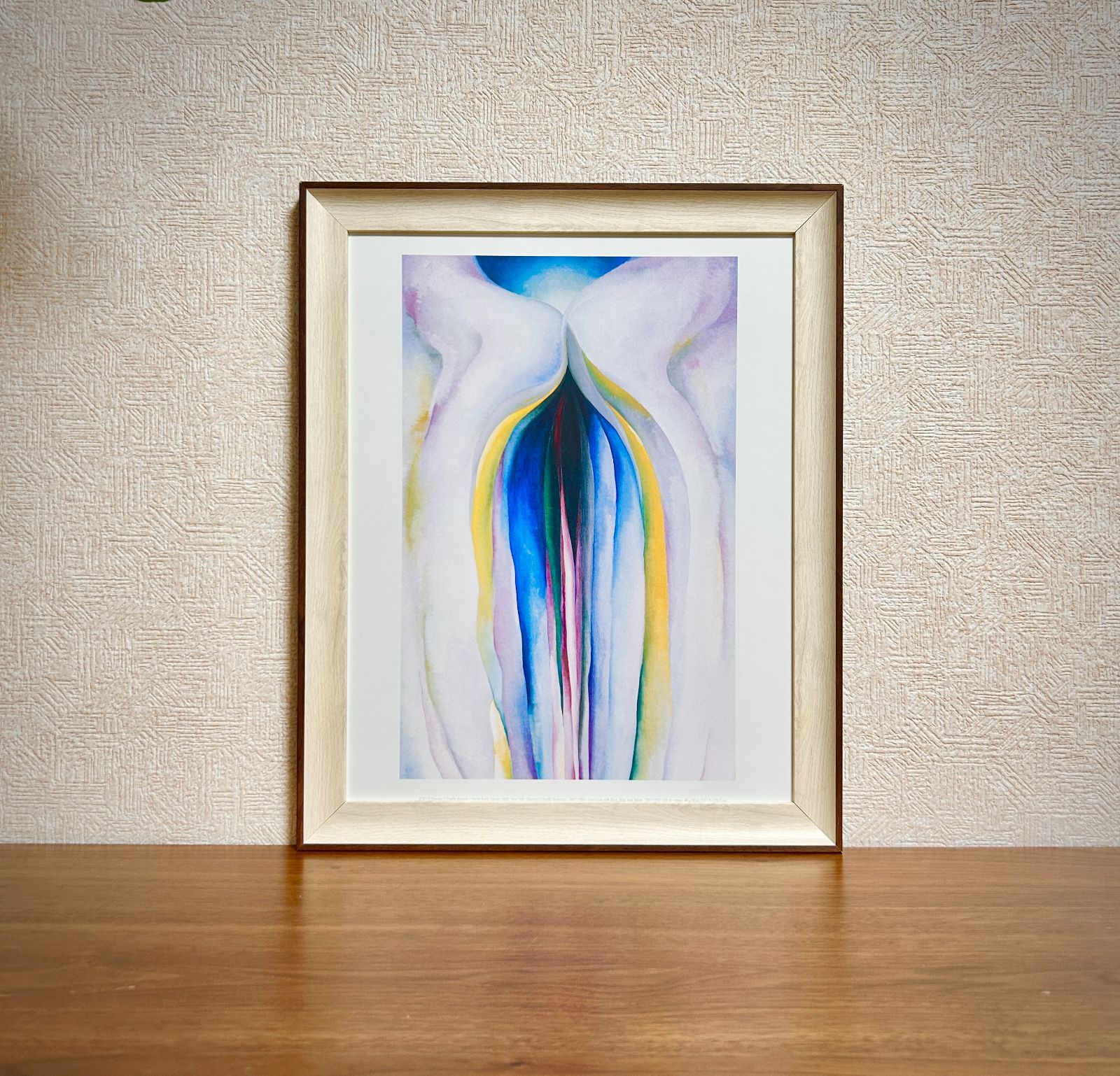 新品☆額縁付アートポスター☆ジョージア・オキーフ☆O'Keeffe