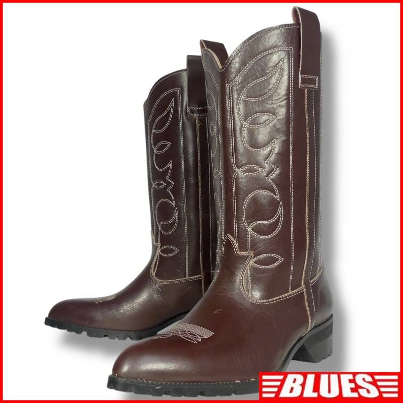 KADOYA カドヤ ウエスタンブーツ 26cm ロング 茶 メンズ バイクウエア バイカー ライダースブーツ ウエスタンブーツサイズ26cm一覧←SEULB屋着古← TJ1120