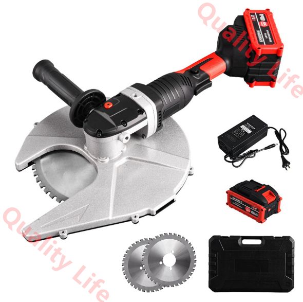 鉄筋カッター 充電式 チップソーカッター 高速カッター 電動 鉄筋 切断機 切断能力4-105mm 1680Wハイパワー 5-8秒で切断 2.5～4時間連続作業 鉄筋 パイプなど 金属加工 工事建設 電池1