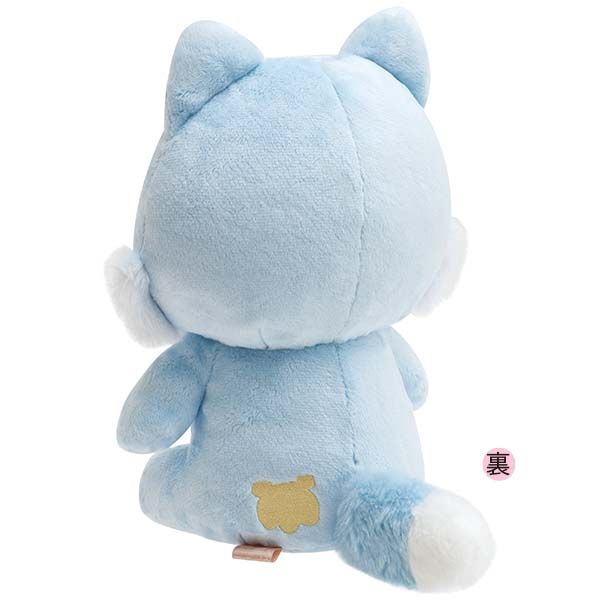 リラックマ アオイコオオカミ あみぐるみ　中古美品 リラックマアオイコオオカミBIGぬいぐるみ - メルカリ