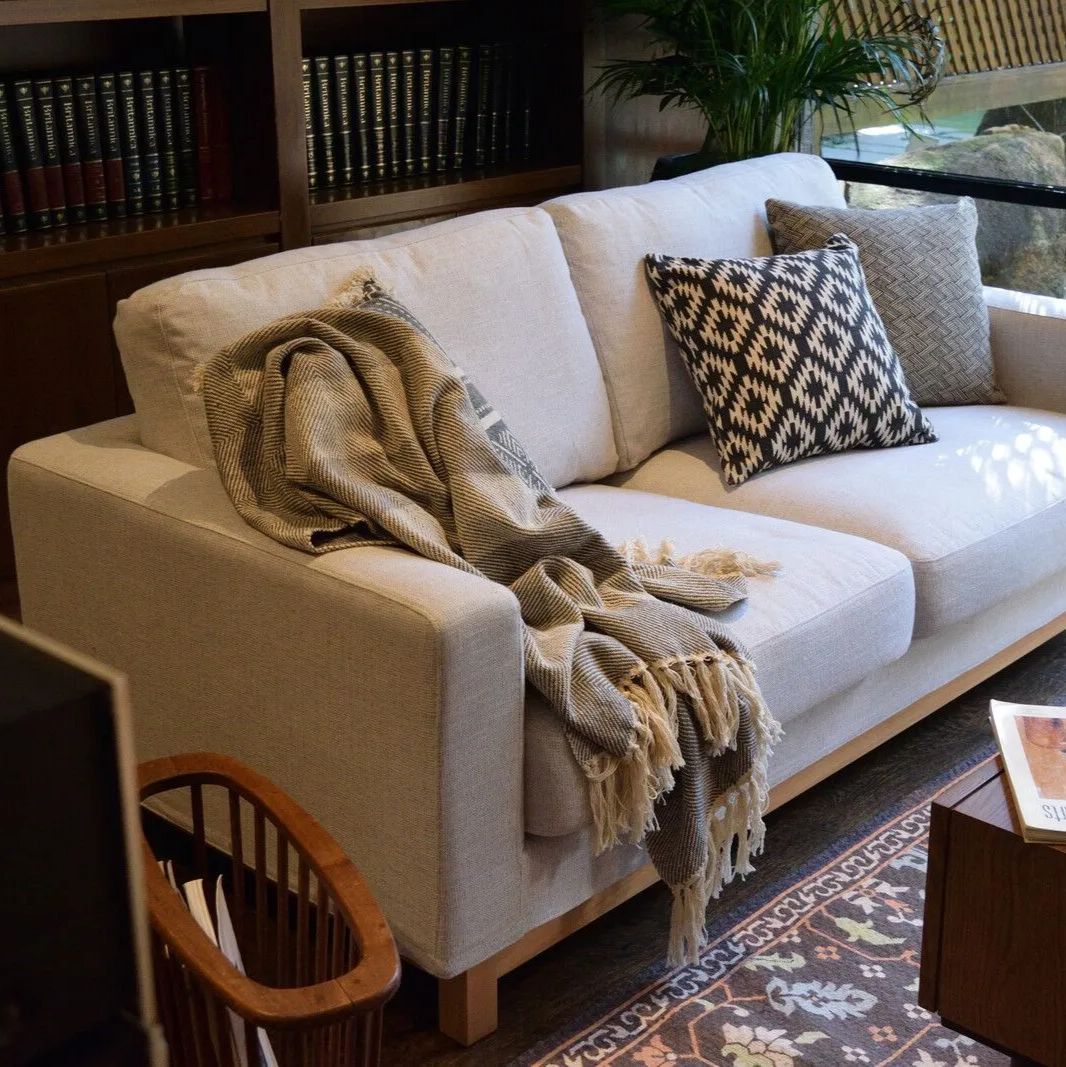 3人掛 北欧風 カバーリングソファ 幅181cm ソファ カウチ リビング ファブリック ふわふわ NEXPOTALLINN_EU