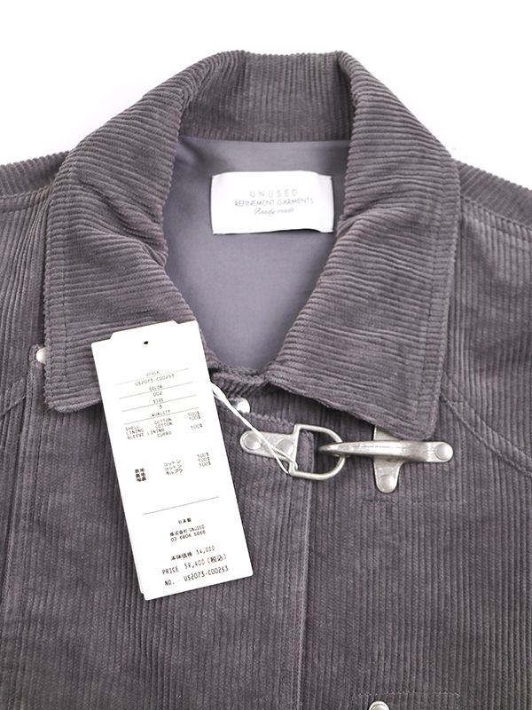UNUSED アンユーズド 21AW fireman corduroy jacket ファイアー