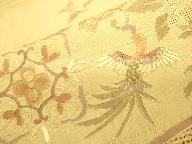 うりです。⭐❣️金鷲本舗。豪華な汕頭。螺鈿。バックです♪ 平和屋着物○中国三大刺繍 スワトウ刺繍 汕頭刺繍 総刺繍 太鼓柄