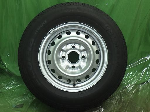 BRIDGESTONE 23年製 NV200バネット純正 14インチ スチール ブリヂストン