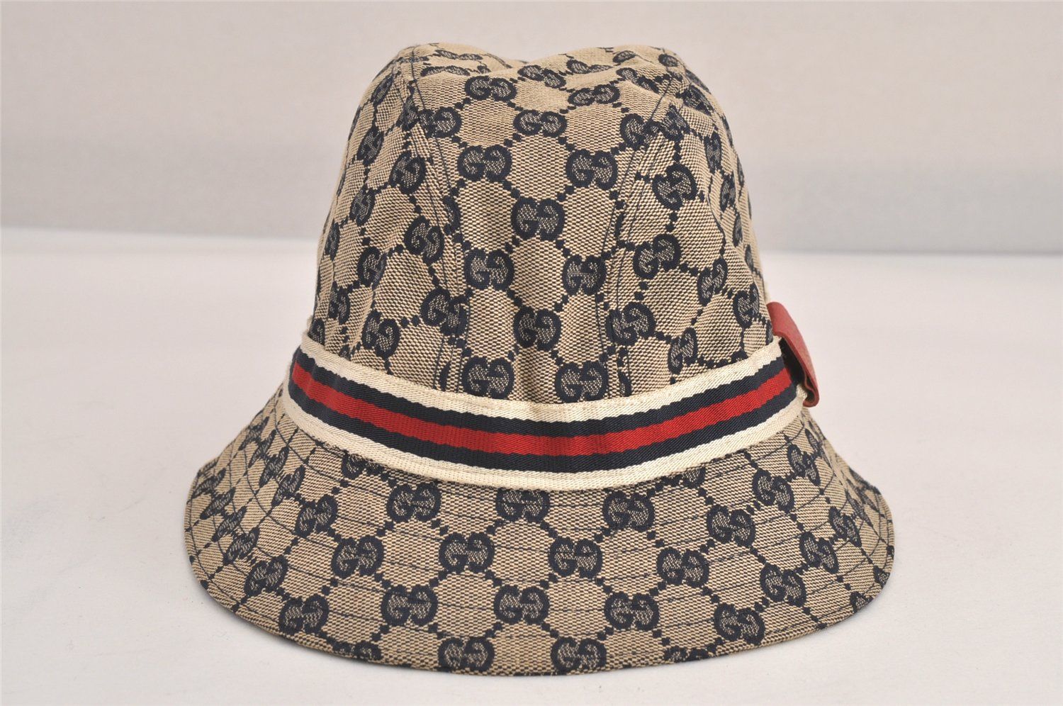 Gucci　グッチ　ハット　帽子　GGキャンバス　シェリーライン GUCCI グッチ GGキャンバス シェリーライン バケットハット 帽子