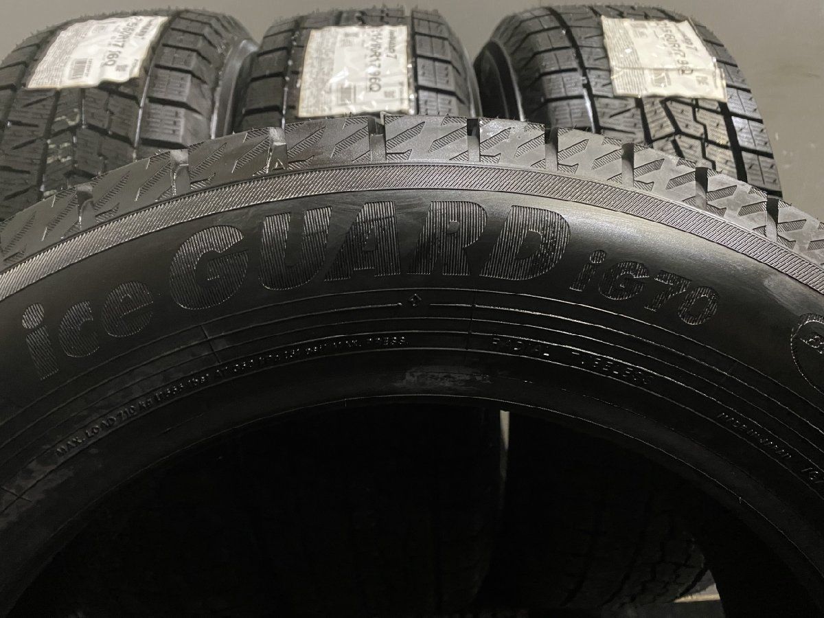 新品 YOKOHAMA ice GUARD iG70 215/60R17 96Q 17インチ スタッドレス 4本 21年製 エスティマ アルファード  ヴェルファイア等 (VTF924) - メルカリ