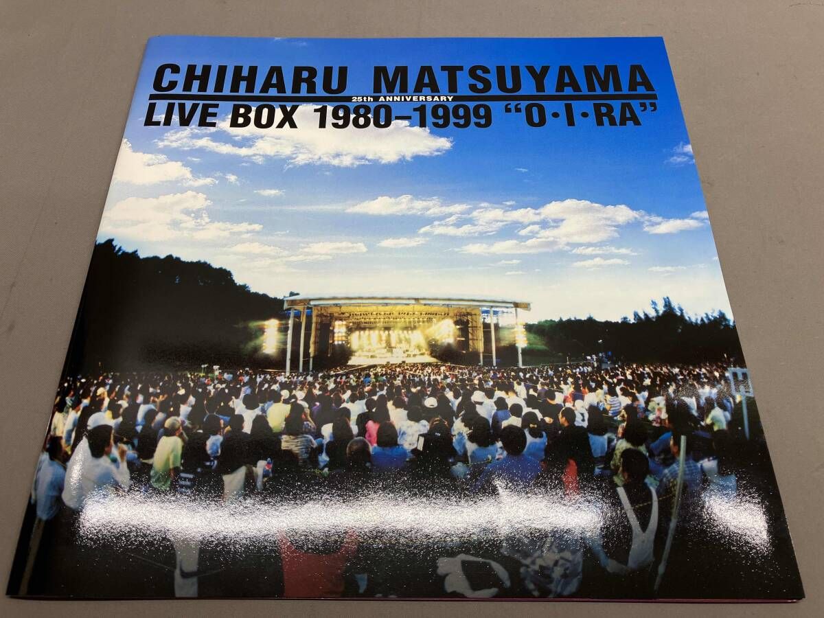 CD】松山千春 LIVE BOX 1980-1999 'O・I・RA'(10万セット限定