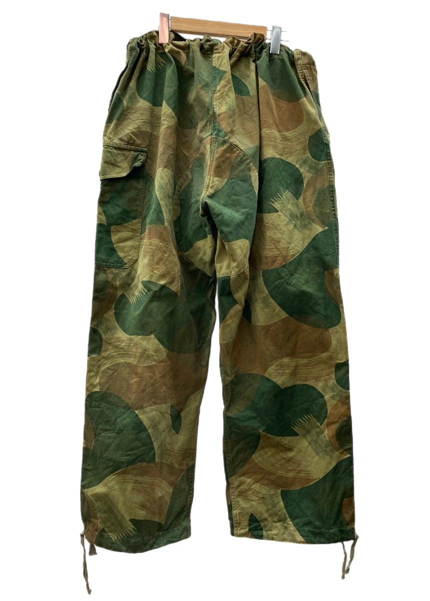 ベルギー軍 希少サイズ2 ブラッシュストロークカモ 実物 ヴィンテージ