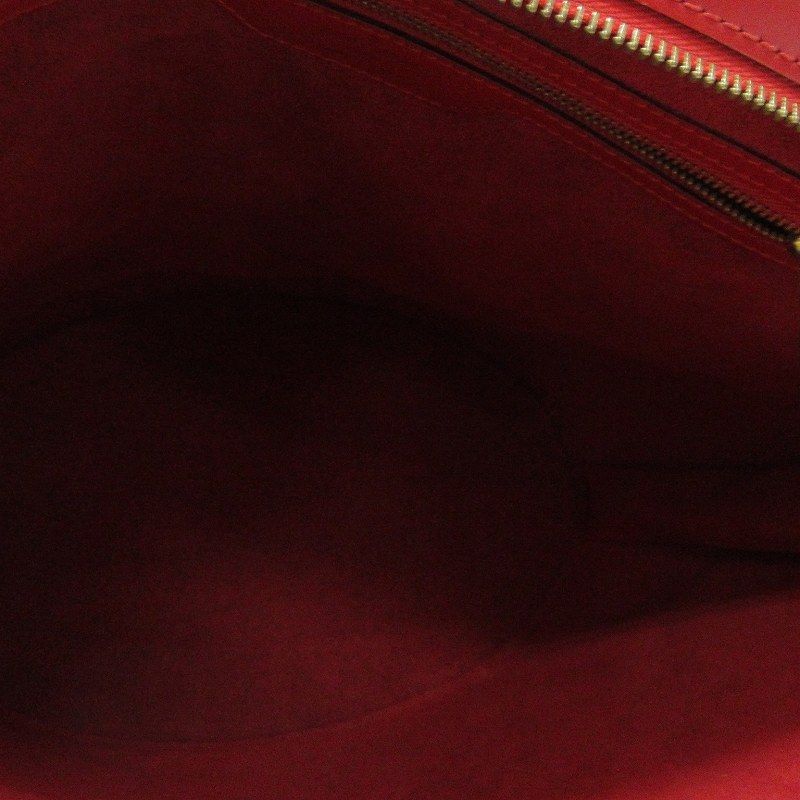 ルイヴィトン LOUIS VUITTON エピ サンジャック トートバッグ ハンド レザー M52277 赤 カスティリアンレッド 鞄 ■SM1