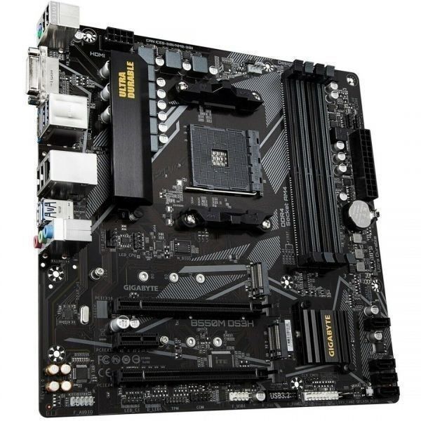メモリ GIGABYTE B550M DS3H AM4 AMD B550 Micro-ATX Motherboard