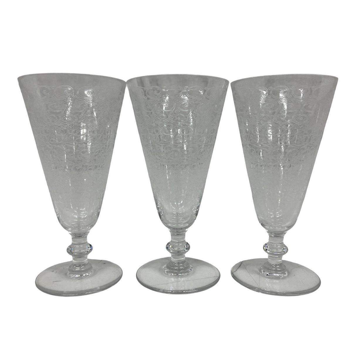 Baccarat パルメ シャンパングラス 6点 バカラ フランス製