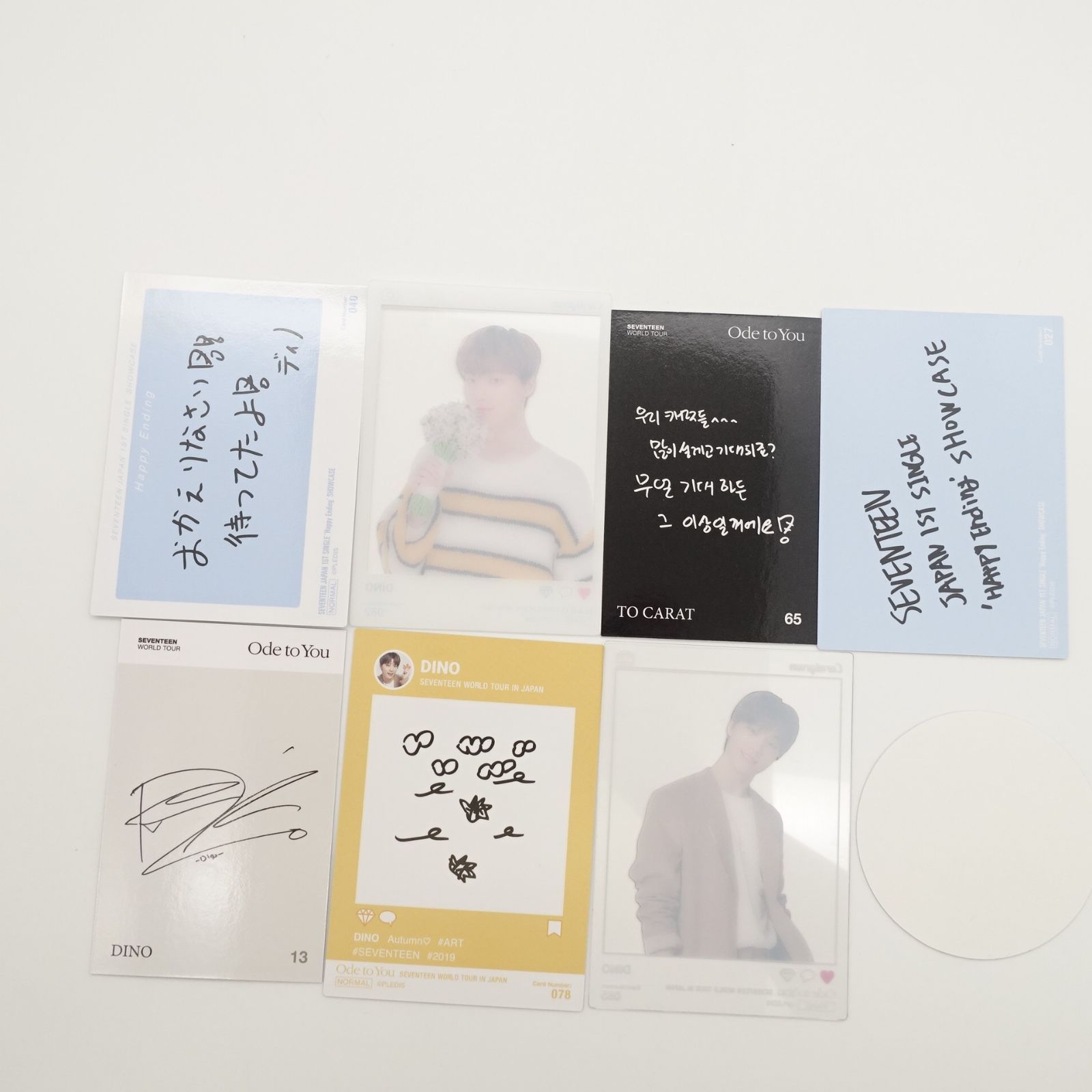 SEVENTEEN ディノ dino 2019 JAPAN TOUR HARU Ode to you Happy