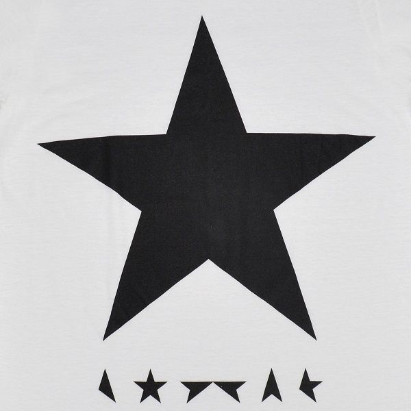 DAVID BOWIE デヴィッドボウイ Blackstar Tシャツ WHITE - メルカリ