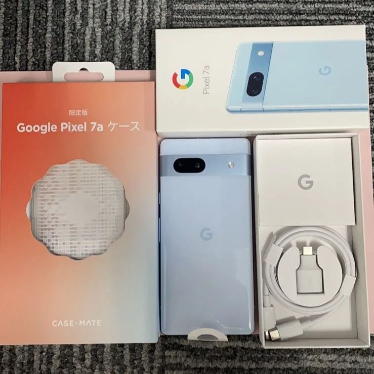 Google Pixel 7a Sea 128 GB（SIM フリー・ケース付）-