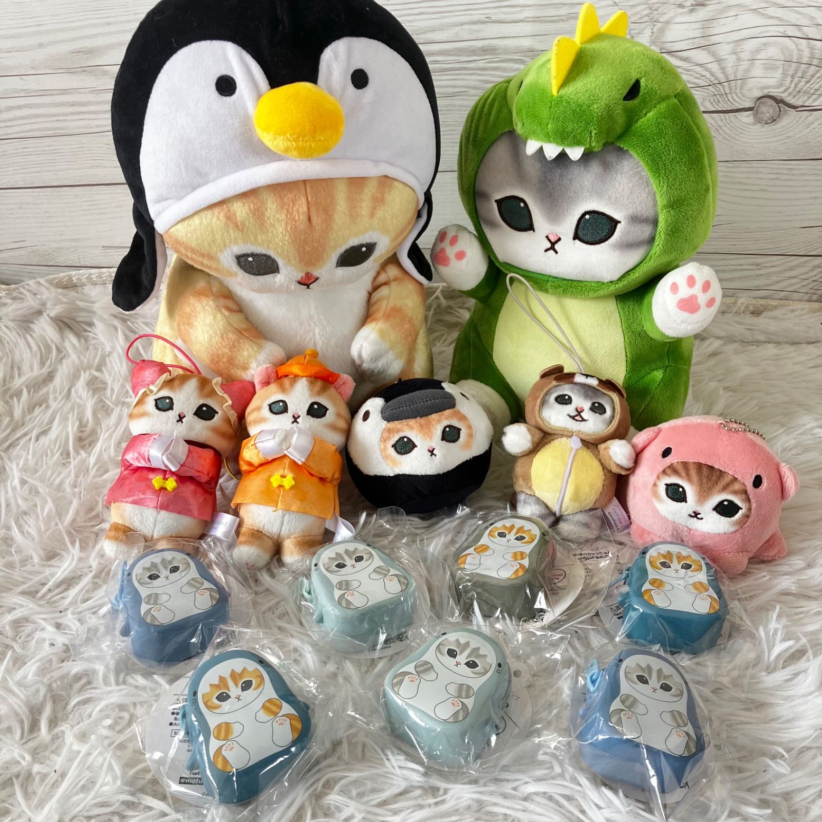 mofusand　ぬいぐるみ　フィギュア　まとめ売り　モフサンド　14点セット mofusand ぬいぐるみ フィギュア まとめ売り モフサンド 14点セット