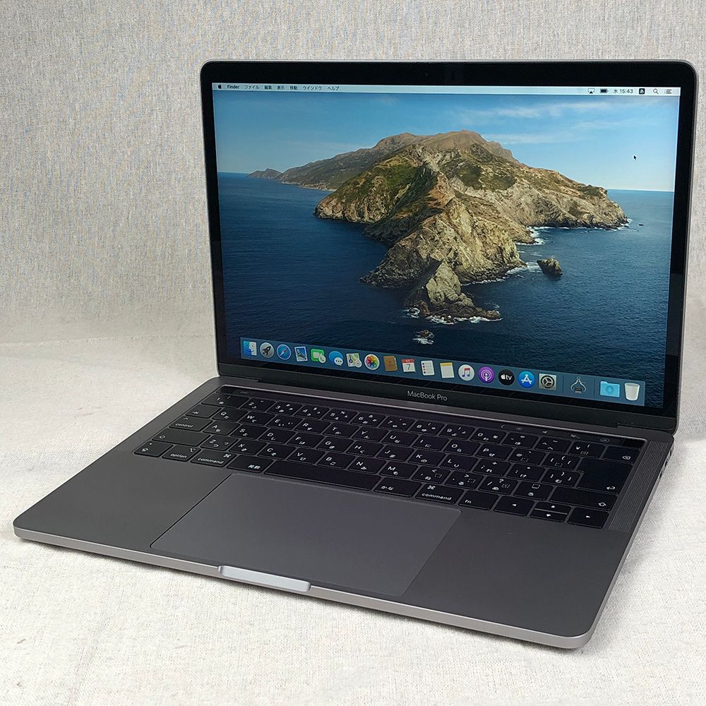 本体のみ Apple MacBook Pro 13インチ 2018 Thunderbolt 3ポートx 4 Touch Bar i5 16GB 256GB A1989 EMC3214|LT-250802 329048