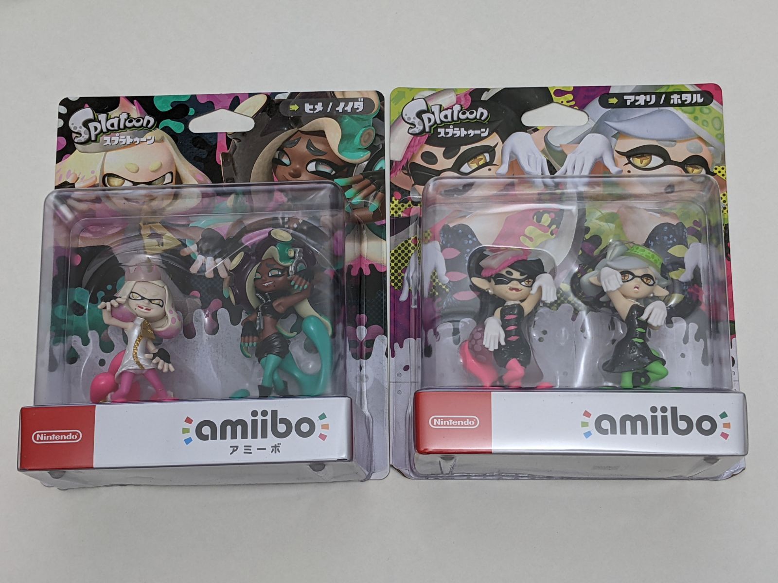 amiibo シオカラーズセット テンタクルズセット セットの+