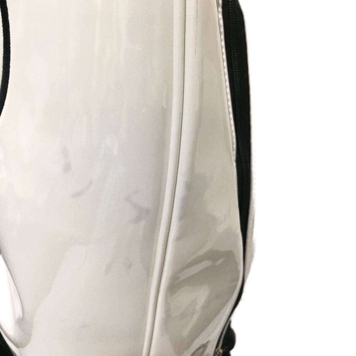 中古 アンパスィ and per se キャディバッグ ホワイト 10th