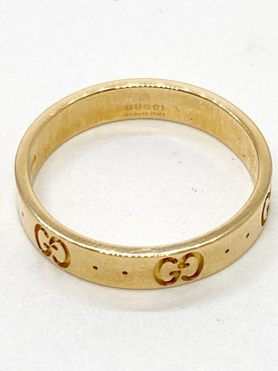 GUCCI】グッチ 750 アイコンリング 18号 4.3g 美品 プレゼント 箱付