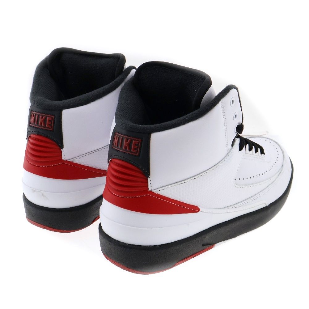 NIKE (ナイキ) AIR JORDAN 2 OG CHICAGO 2022 エアジョーダン2 シカゴ ハイカットスニーカー ホワイト/ブラック  US7.5/25.5cm DX2454-106 - メルカリ