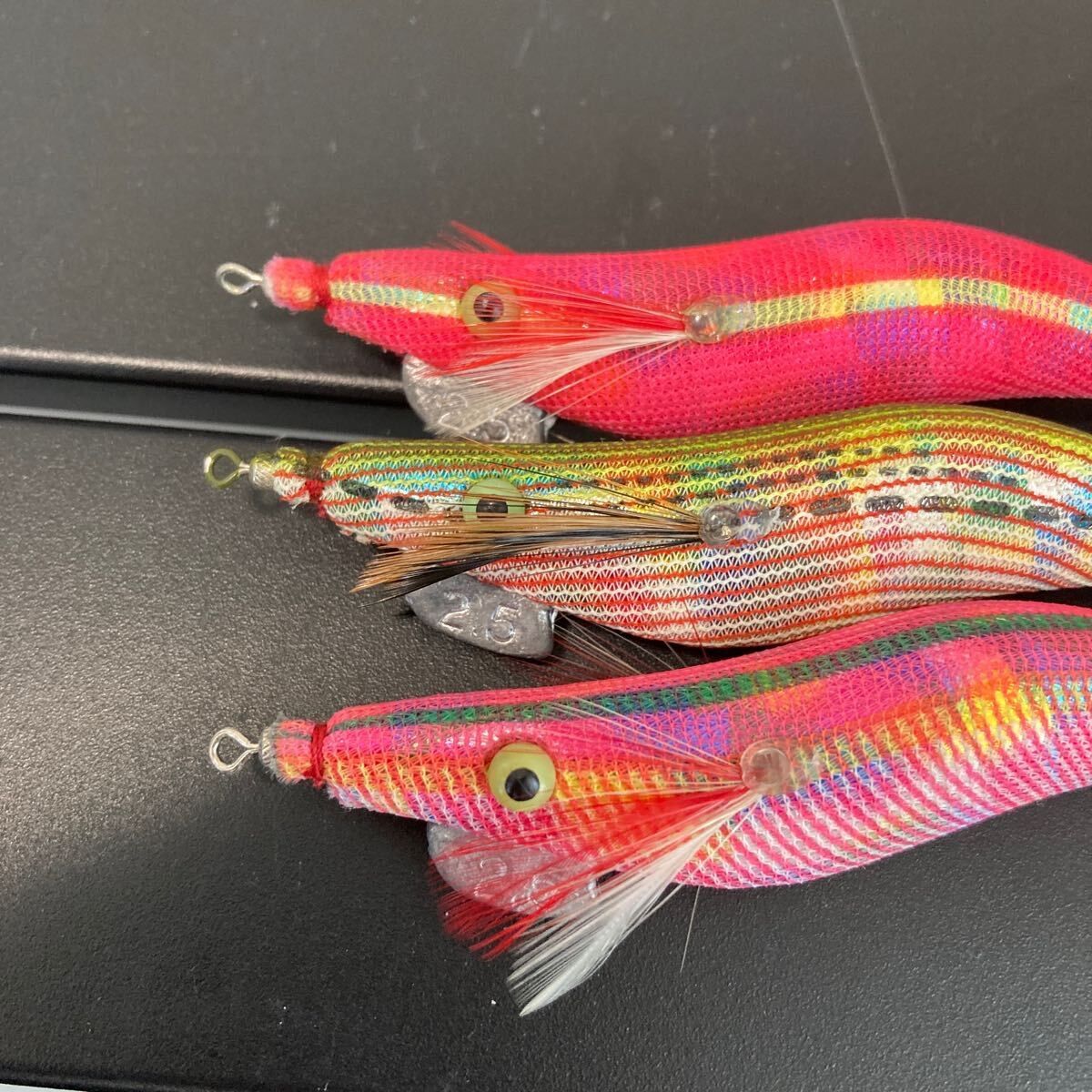 廃盤エギ ２.5号 ～4.0号 22本セット 状態良好】 アオリーQ 2.5号 廃盤 エギ エギセット Egi Squid